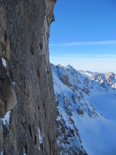 Новый маршрут на пик Свободной Кореи - "Красноярский" (Альпинизм)