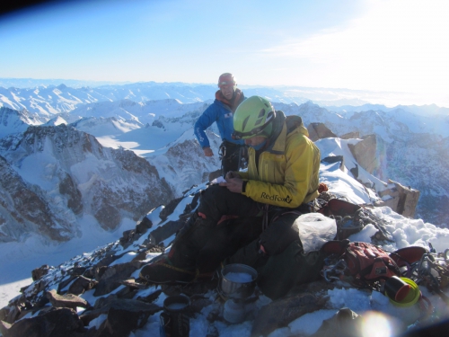 Новый маршрут на пик Свободной Кореи - "Красноярский" (Альпинизм)