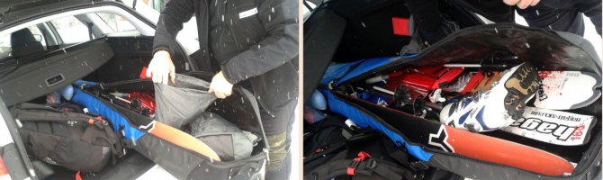 Жизнь на колесах. Новая песнь о чехлах. (Горные лыжи/Сноуборд, thule, горные лыжи, скитур, снаряжение)