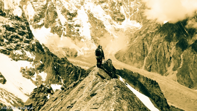 Безенги. Описание района. Виктор Чайка. (горы безенгийского ущелья, кавказ)