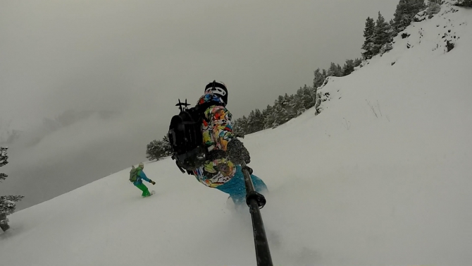 Ски-тур в Теберде и Домбае в январе- феврале 2016 года (домбай, роман губанов, алибек, домбай-ульген)