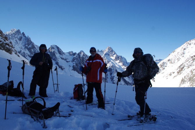 Ски-тур в Теберде и Домбае в январе- феврале 2016 года (домбай, роман губанов, алибек, домбай-ульген)