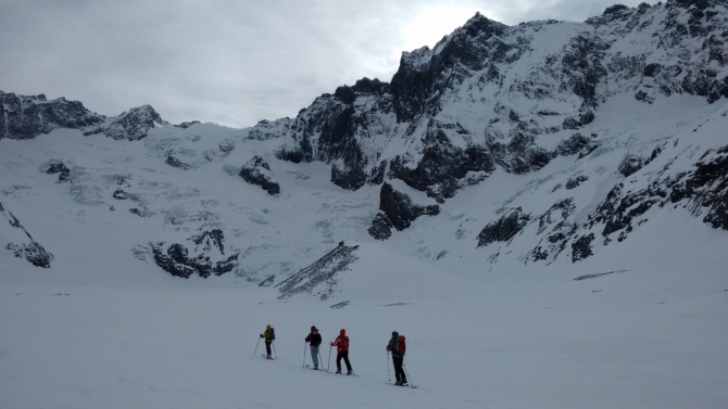 Ски-тур в Теберде и Домбае в январе- феврале 2016 года (домбай, роман губанов, алибек, домбай-ульген)