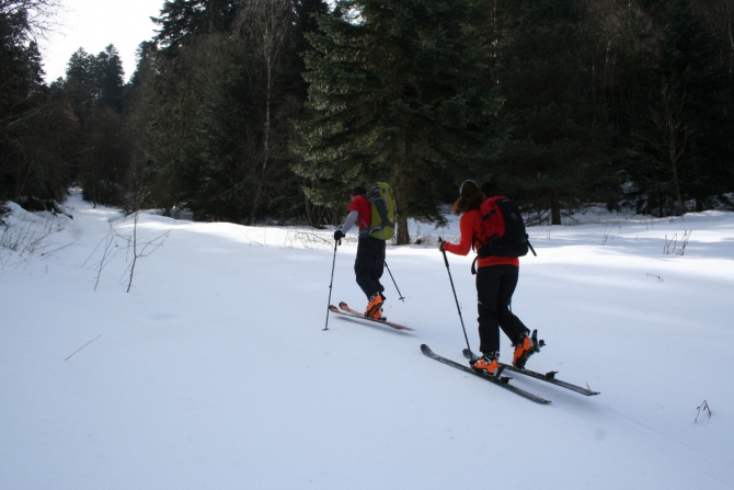 Ски-тур в Теберде и Домбае в январе- феврале 2016 года (домбай, роман губанов, алибек, домбай-ульген)