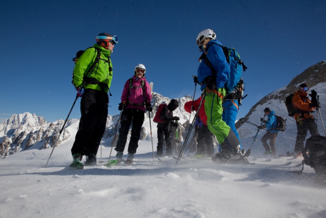 25 километров «Белой долины». Sky Walk на Sky Way... (Бэккантри/Фрирайд, белая долина, курмайер, валле бланш, лыжи, италия, фрирайд)