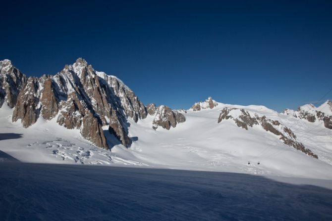 25 километров «Белой долины». Sky Walk на Sky Way... (Бэккантри/Фрирайд, белая долина, курмайер, валле бланш, лыжи, италия, фрирайд)