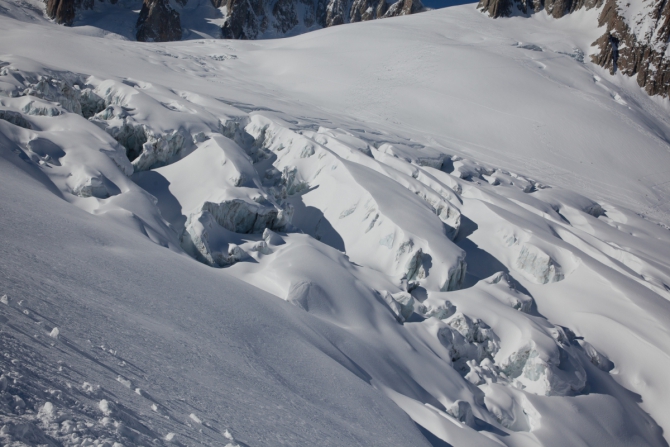 25 километров «Белой долины». Sky Walk на Sky Way... (Бэккантри/Фрирайд, белая долина, курмайер, валле бланш, лыжи, италия, фрирайд)