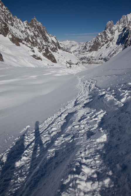 25 километров «Белой долины». Sky Walk на Sky Way... (Бэккантри/Фрирайд, белая долина, курмайер, валле бланш, лыжи, италия, фрирайд)