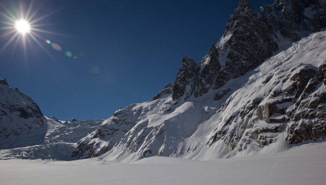 25 километров «Белой долины». Sky Walk на Sky Way... (Бэккантри/Фрирайд, белая долина, курмайер, валле бланш, лыжи, италия, фрирайд)