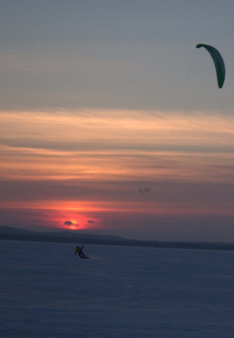 Кайт-прогонка по Онеге (Воздух, кайт-походы, кайтинг, Онежское озеро)