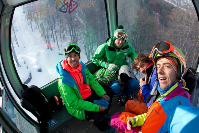 Целина. Красная Поляна (Бэккантри/Фрирайд, фрирайд, горные лыжи, спецпроект, горы, инна диденко, красная поляна бэккантри, скитур)