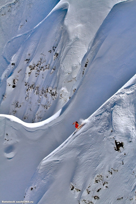 Целина. Красная Поляна (Бэккантри/Фрирайд, фрирайд, горные лыжи, спецпроект, горы, инна диденко, красная поляна бэккантри, скитур)