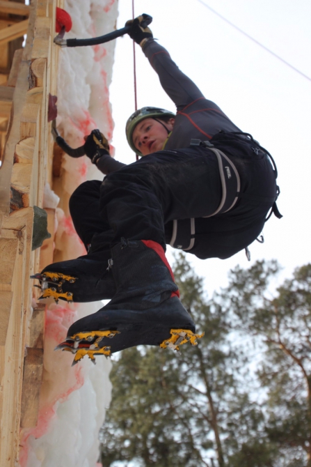 2016 ледолазание - чемпионат Томской области. (Ледолазание/drytoolling, тфа, темерев, трамплин)
