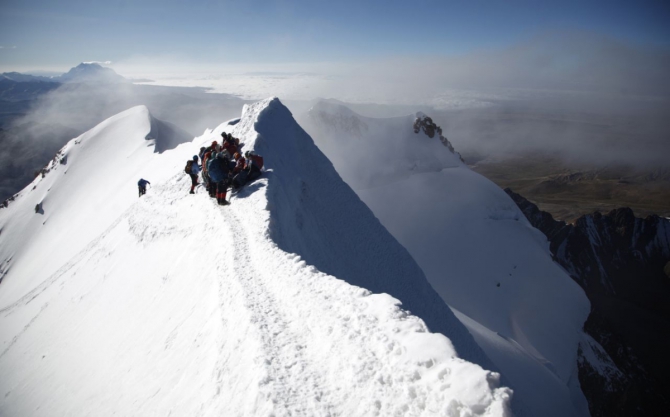 Аймара на высоте или юбки восхождению не помеха ;-, Альпинизм, боливия, восхождение, ла-пас, Уайна-Потоси, альпиндустрия спб, альпинизм)