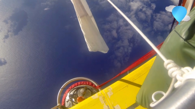 Специальный репортаж о рекордном перелете через Тихий океан (Воздух, воздухоплавание, мировой рекорд, рекордный перелет, видео)