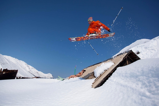 Целина. Снега и другие чудеса Камчатки (Бэккантри/Фрирайд, камчатка, горы, спецпроект, фрирайд, горные лыжи, сноуборд, елена сафонова)