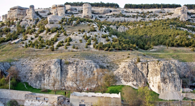 Детские соревнования по скалолазанию на естественном рельефе «Кубок Крымского Горного клуба». (Скалолазание, скалолазание в Бахчисарае; Крымский Горный Клуб; Альпиндустрия; ЭЦ)