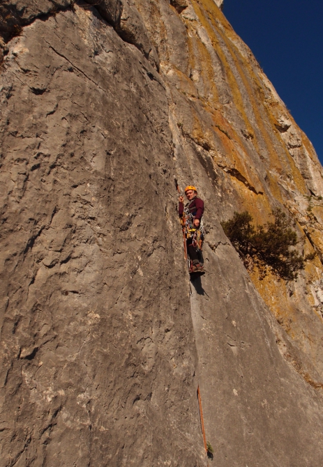 Ласковый март. Новый маршрут в. КушКая. (Альпинизм, крым, альпинизм)