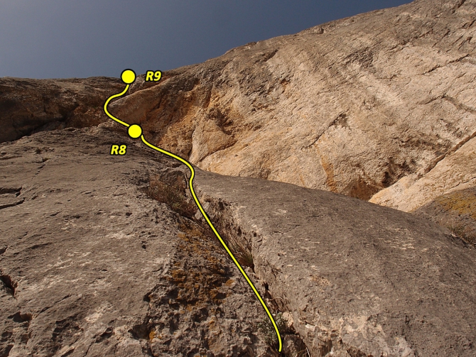 Ласковый март. Новый маршрут в. КушКая. (Альпинизм, крым, альпинизм)