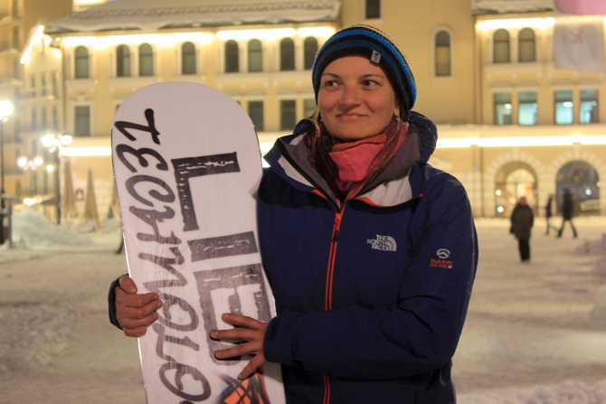 Целина. Инна Диденко: "В Поляне собрались лучшие фрирайд-гиды России!" (Бэккантри/Фрирайд, горы, сочи, красная поляна, интервью)