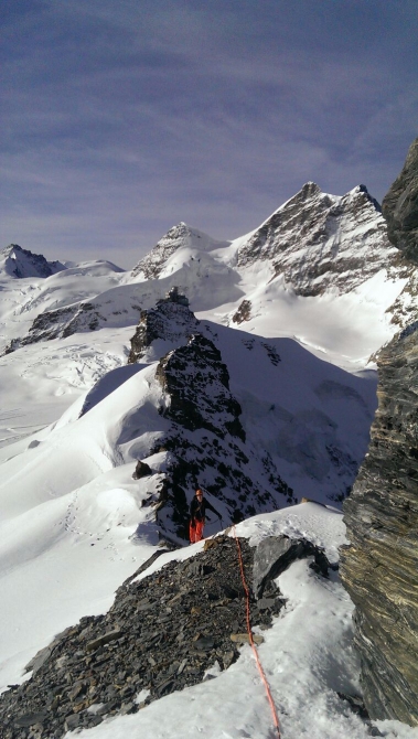 Мёнх (Monch) – 4107 м - Швейцария – Бернезские Альпы – 24 октября 2015 г. (Альпинизм)