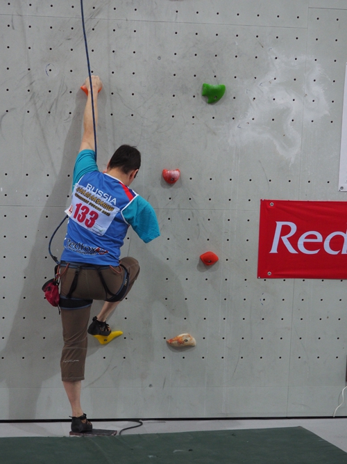 Всероссийские соревнования и Кубок ФСР в Тюмени: интервью с Михаилом Сапаровым (Скалолазание, тюмень, скалолазание, адаптивное скалолазание, скорость, трудность, михаил сапаров)