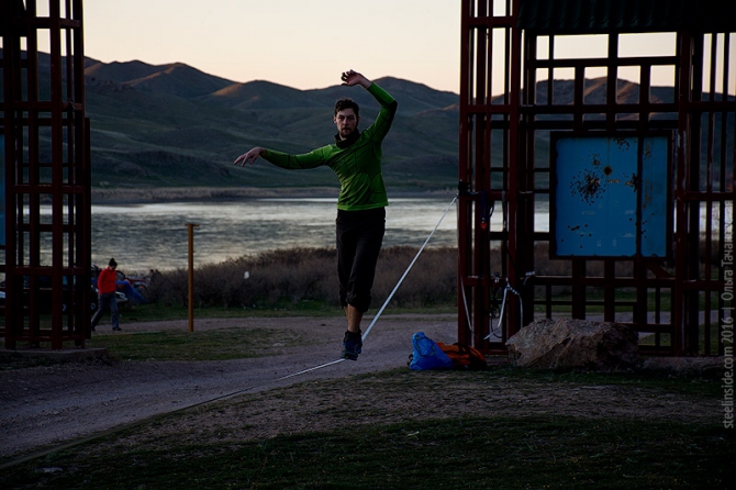 Смена альплагеря Туюк-Су на скалах Тамгалы-Тас (Или, Скалолазание)