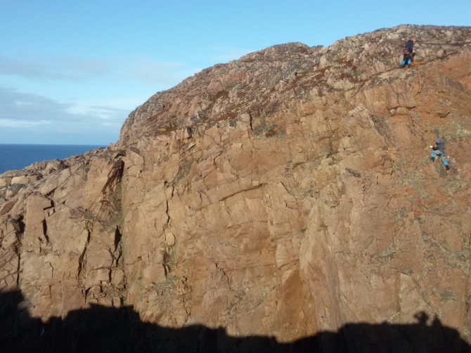 Териберка. 20 по встречной. (Скалолазание)