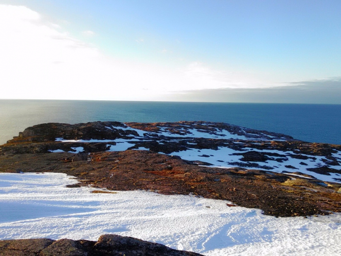Териберка. 20 по встречной. (Скалолазание)