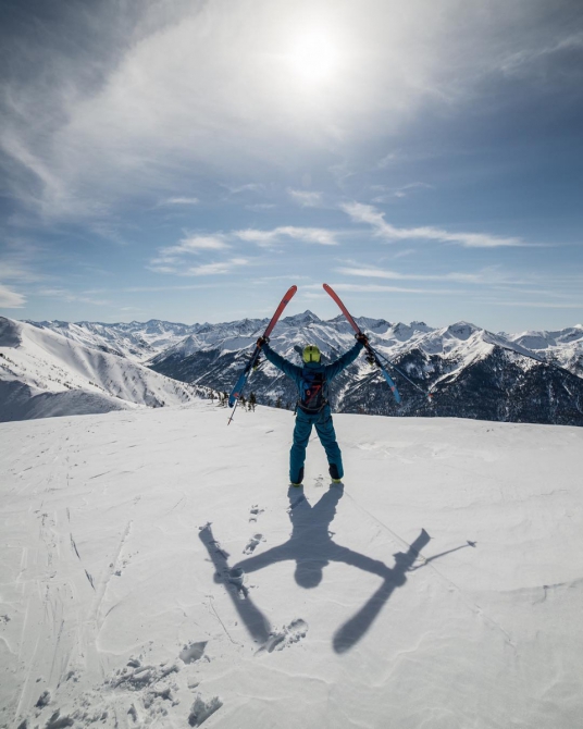 Фотоконкурс "Оставь свой след в целине": объявляем победителей! (Бэккантри/Фрирайд, фрирайд, целина, сноуборд, горные лыжи)