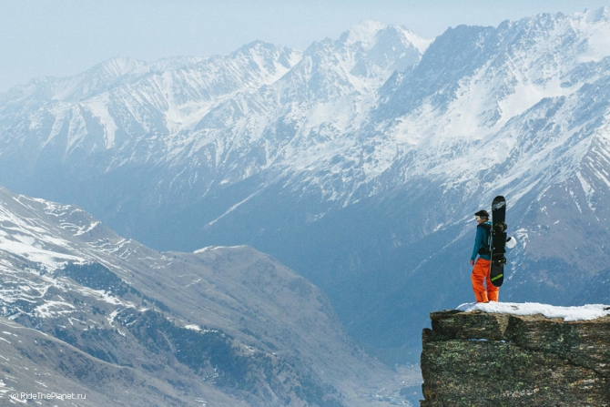 Снимаем в Приэльбрусье. Апрель 2016 (Горные лыжи/Сноуборд, ridetheplanet, приэльбрусье. чегет, фрирайд, путешествия, видео, фотоотчет)