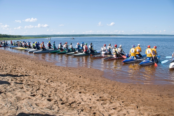 Водный фестиваль "Вуокса" возвращается на берега Лосевского порога (Вода, вода, рафтинг, гребной слалом, каякинг, соревнования)