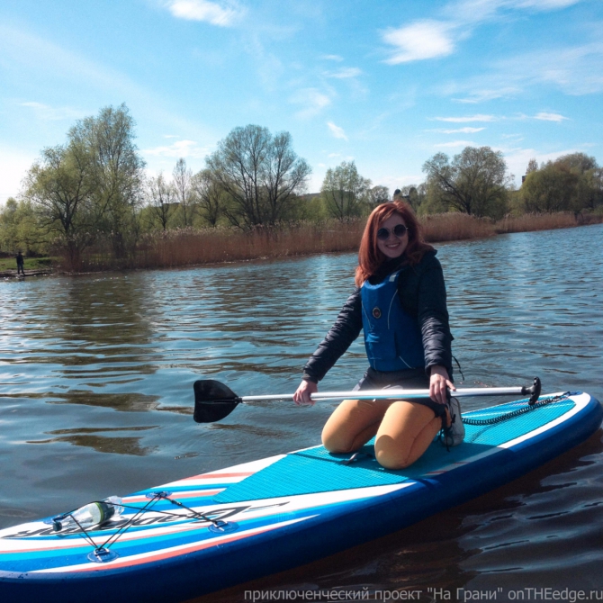 Впервые в жизни побывал на сапсерфинге (Вода, сап серфинг, калининград, вода)