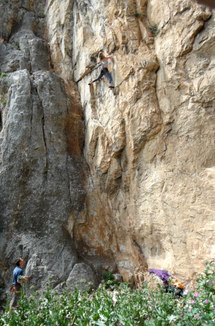 Сектор «Козья Пещера» открыт для скалолазания в Демир Капия. (Скалолазание, rock for everybody, klenov, macedonia, demir kapija, climbing, festival, new routes, rock land camp)