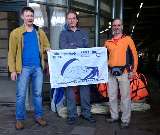 Второй этап Transarctic Kite Expedition закончен! (Путешествия)