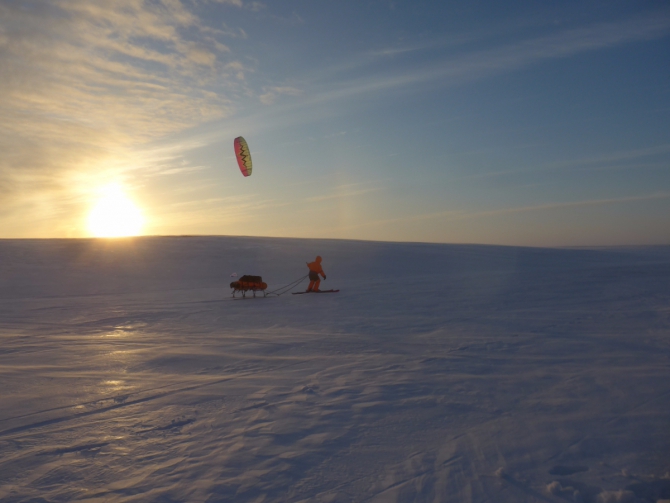 Второй этап Transarctic Kite Expedition закончен! (Путешествия)