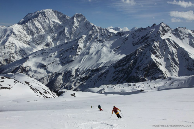 Скитур и фрирайд Приэльбрусье - Безенги. Часть 1 "Приэльбрусье 10 лет спустя" (Ски-тур)