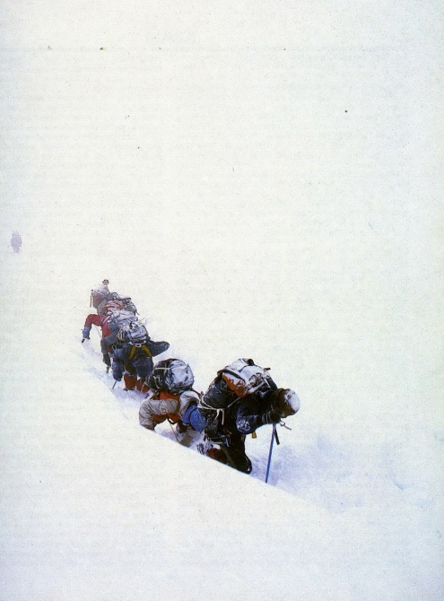 Неприступная Джомолунгма. Меррей Сейл. Серия "Листая пожелтевшие страницы" (Альпинизм, эверест, непал, гималаи, диренфурт, юго-западная стена эвереста)