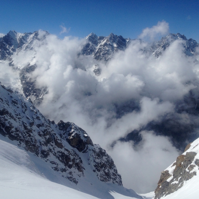 Скитур и фрирайд Приэльбрусье - Безенги. Часть 2 "Северный массив Безенги" (Ски-тур)
