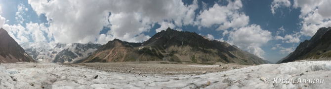 Безенги (Туризм, Безенги Ледник Альпинизм Ледник Главный Кавказский Хребет Кавказ Лавины)