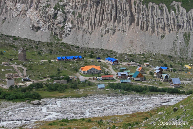 Безенги (Туризм, Безенги Ледник Альпинизм Ледник Главный Кавказский Хребет Кавказ Лавины)