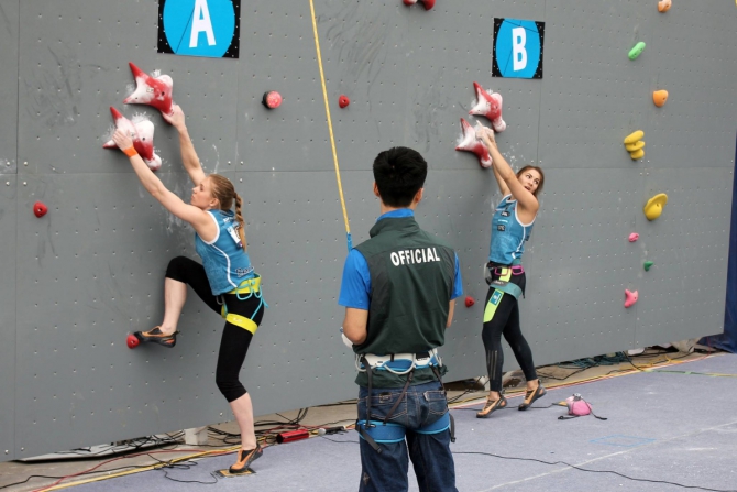 Юлия Каплина – победитель этапа Кубка мира в Китае! (Скалолазание, скалолазание, кубок мира, скорость, нанкин, китай, дмитрий тимофеев, евгений вайцеховский, анна цыганова, станислав кокорин)