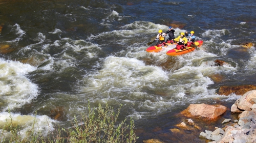 Порог Айгир, "Кубок Федерации" 2016 (Вода, каяк, катамаран)