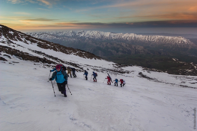 Восхождение на Демавенд, Иран, май 2016, отчет. (Альпинизм, вулкан, фото, ЭкстримГид, брошеван, broshevan, iran)