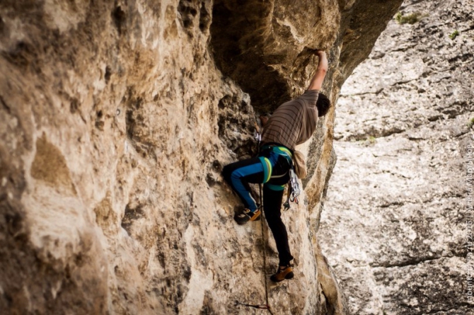 И вновь новенькие оттяжки PETZL в Бахчисарае! (Скалолазание, M&m's, бахчисарай)