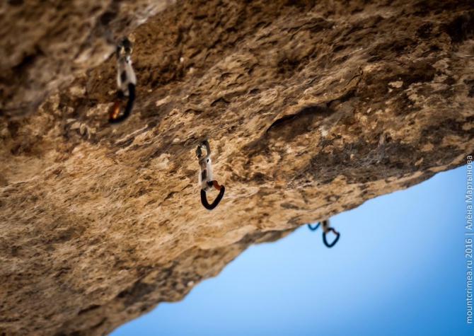 И вновь новенькие оттяжки PETZL в Бахчисарае! (Скалолазание, M&m's, бахчисарай)