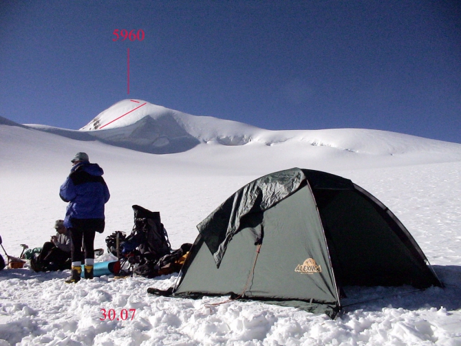 Пик Визбора, 5960, Китайский Тянь-Шань. (Туризм)