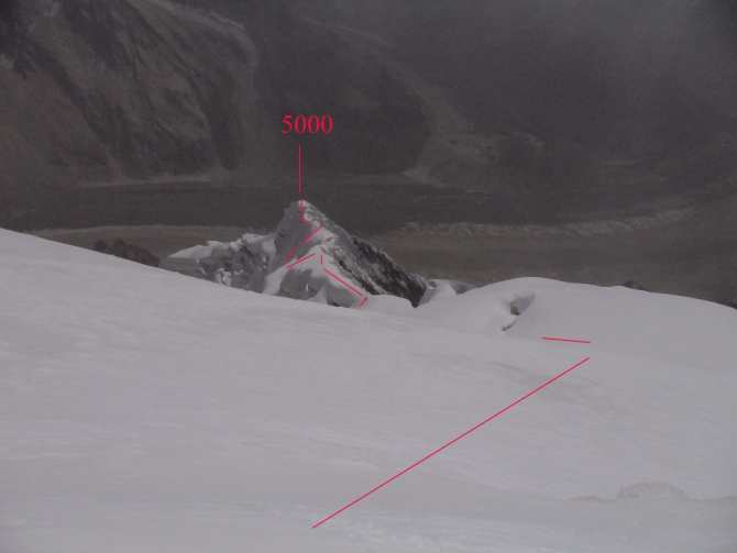 Пик Визбора, 5960, Китайский Тянь-Шань. (Туризм)