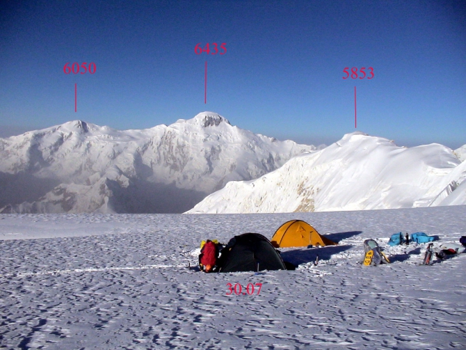 Пик Визбора, 5960, Китайский Тянь-Шань. (Туризм)