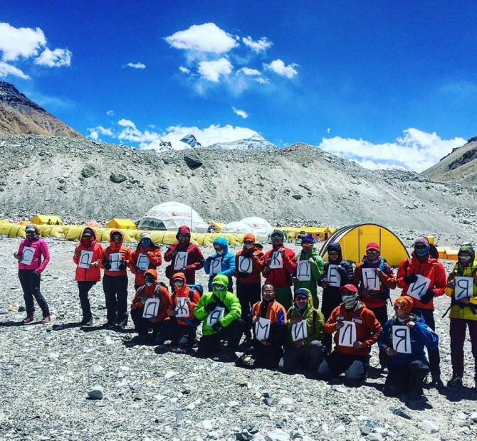 Александр Абрамов из базового лагеря об итогах экспедиции на Эверест (Альпинизм, клуб 7 вершин, гималаи, тибет)